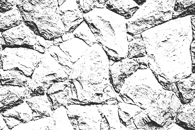 Vector afecta la textura de las viejas paredes de hormigón agrietadas