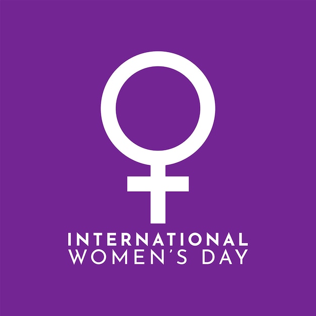Vector gráfico vectorial de ilustración cartel del día internacional de la mujer plantilla de diseño de signo de mujer feliz día de la madre