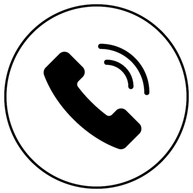 Vector imagen vectorial de icono de llamada se puede utilizar para la interfaz de usuario