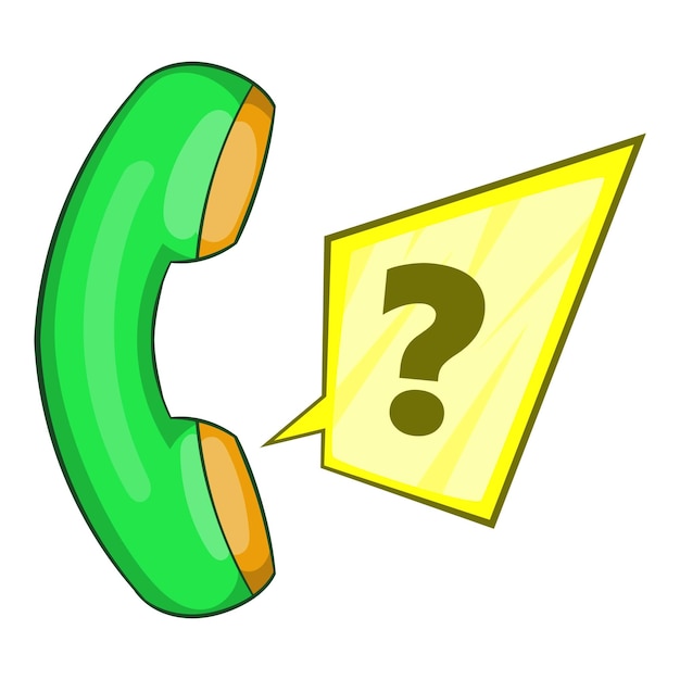 Vector icono de auricular verde ilustración plana del icono de vector de auricular verde para web