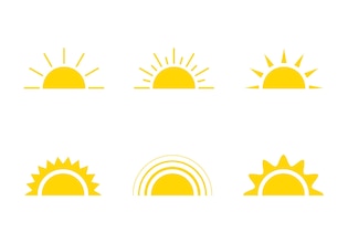 Símbolos de sol
