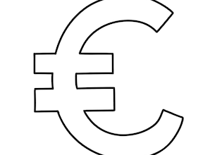 símbolos de euro