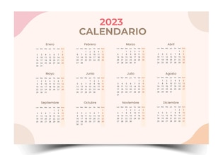 plantilla de calendario