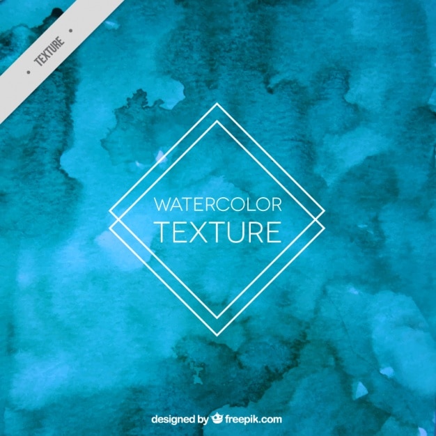 Vecteur gratuit bleu aquarelle texture