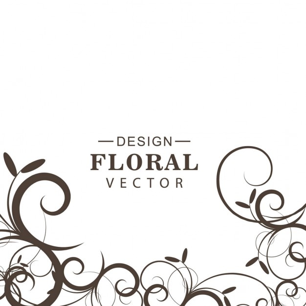 Vecteur gratuit floral background