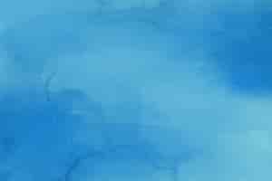Kostenloser Vektor aquarell blauer hintergrund