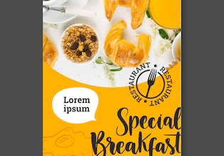 Frühstück-Flyer
