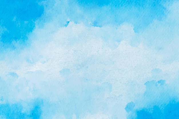 Vektor aquarell blauer abstrakter hintergrund