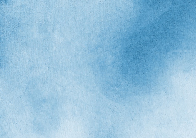 Vektor blauer aquarellhintergrund und abstrakter texturhintergrund