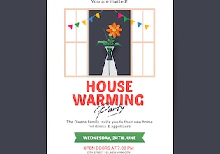 housewarming uitnodiging
