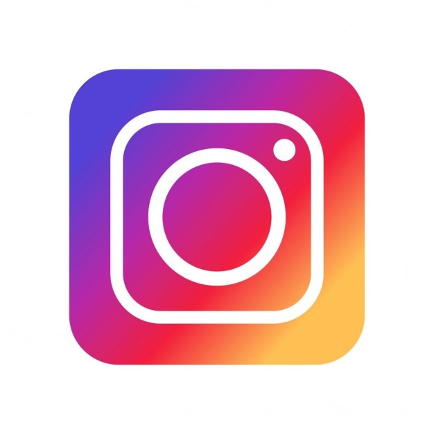 Gratis vector instagram pictogram nieuw