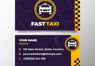 Taxi visitekaartjes 