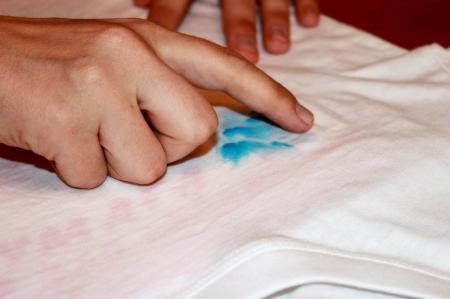 Техника «мокрым по мокрому» - акриловые краски на ткани