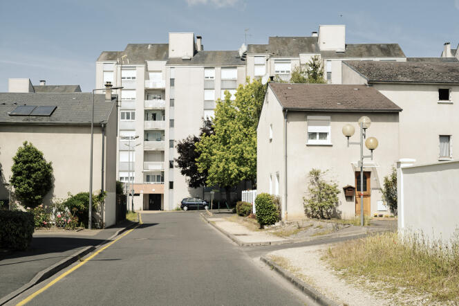 Quartier des Andrillons, à Fleury-les-Aubrais, près d’Orléans, le 13 juin 2024.