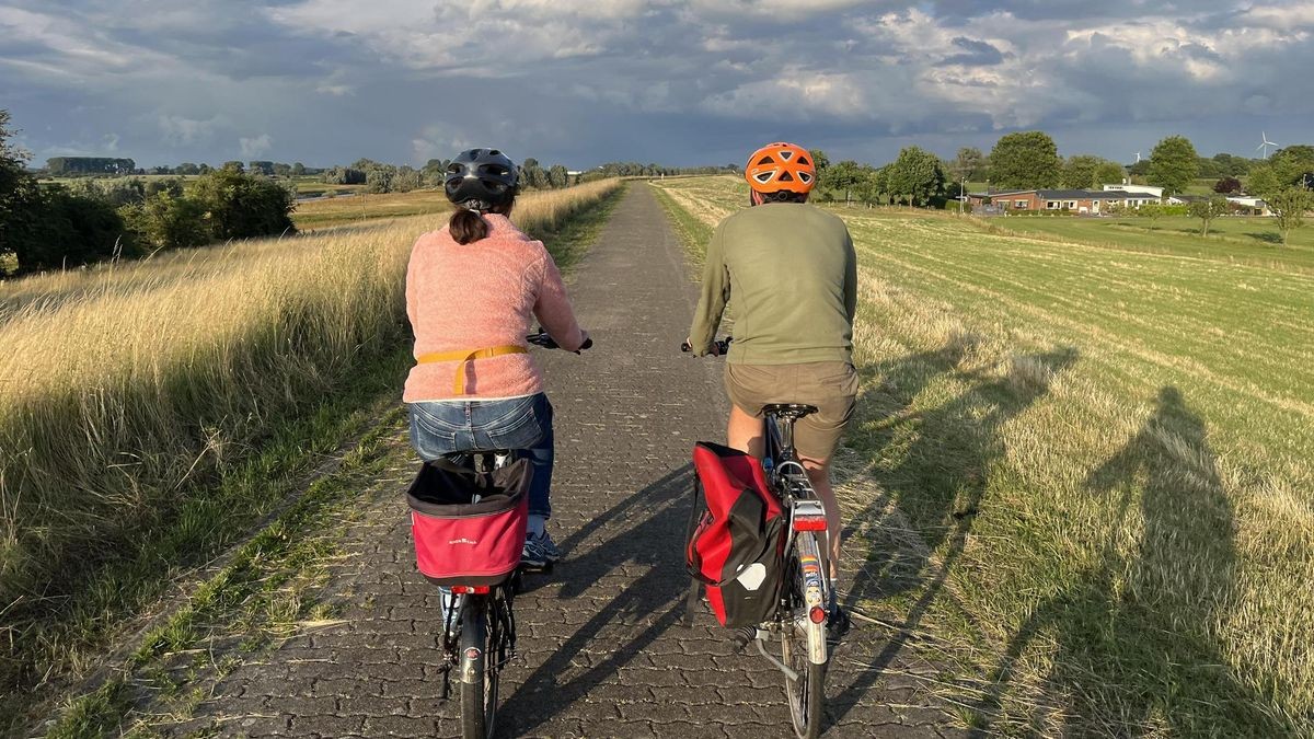 Die deutsch-niederländische Grenzregion auf dem Fahrrad erkunden - Entspannung pur. 