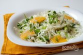 Салат из белокочанной капусты с апельсинами и лимоном