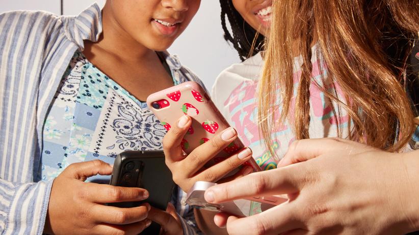 Smartphones und Kinder : "Ein riesiges Experiment" 