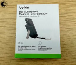 Apple Store、BelkinのQi2対応スタンド付きワイヤレスモバイルバッテリー「Belkin BoostCharge Pro Magnetic Charging Power Bank 10K + Cable」を販売開始