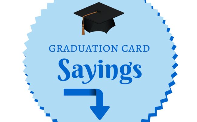 Graduation Sayings