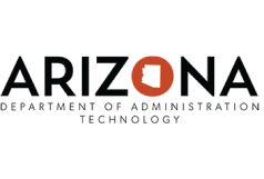 הלוגו של חברת הטכנולוגיה של משרד המינהל באריזונה
