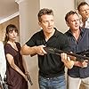 Max Beesley, Philip Glenister, John Simm, Marc Warren, and Leticia Dolera in Mad Dogs (2011)