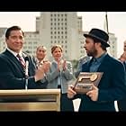 Los Angeles Mayor giving the key to the city