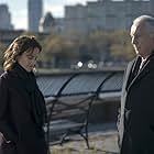 Bob Gunton and Sarah Clarke in Law & Order: Special Victims Unit (1999)