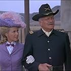 Honor Blackman and Brian Keith in Something Big (1971)