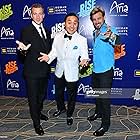 (L-R) Magicians Chris Randall, Naathan Phan and Tommy Wind attend the Human Rights Campaign's 13th annual Las Vegas Gala at the Aria Resort & Casino on May 12, 2018 in Las Vegas, Nevada.