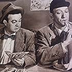 Leo Gorcey and Huntz Hall in Let's Go Navy! (1951)