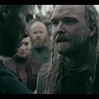Jonathan Rhys Meyers, Ciaran O'Grady, and Josefin Asplund in Vikings (2013)