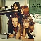 Jane Birkin, Emma Cohen, Bernadette Lafont, and Elisabeth Wiener in Trop jolies pour être honnêtes (1972)