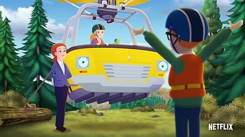A lightning separates the Magic School Bus into three pieces, scattering the class across the globe with different versions of Ms. Frizzle aboard each bus.