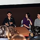 Director Adam Juegos speaking at a screening event for The Porns