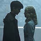 Asa Butterfield and Ella Purnell in Miss Peregrine's Home for Peculiar Children (2016)