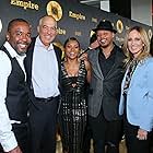 Terrence Howard, Lee Daniels, Taraji P. Henson, Dana Walden, and Gary Newman at an event for Empire (2015)
