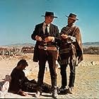 Clint Eastwood, Lee Van Cleef, and Gian Maria Volontè in Per qualche dollaro in più (1965)