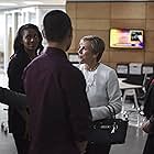 Bess Armstrong, Shawn Ashmore, Merrin Dungey, Hayley Atwell, Emily Kinney, and Manny Montana in Conviction (2016)