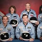 Gregory Jarvis, Christa McAuliffe, Ellison Onizuka, Francis 'Dick' Scobee, Ron McNair, Judith A. Resnik, and Michael J. Smith in Challenger: The Final Flight (2020)