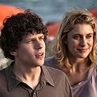 Jesse Eisenberg and Greta Gerwig in To Rome with Love (2012)