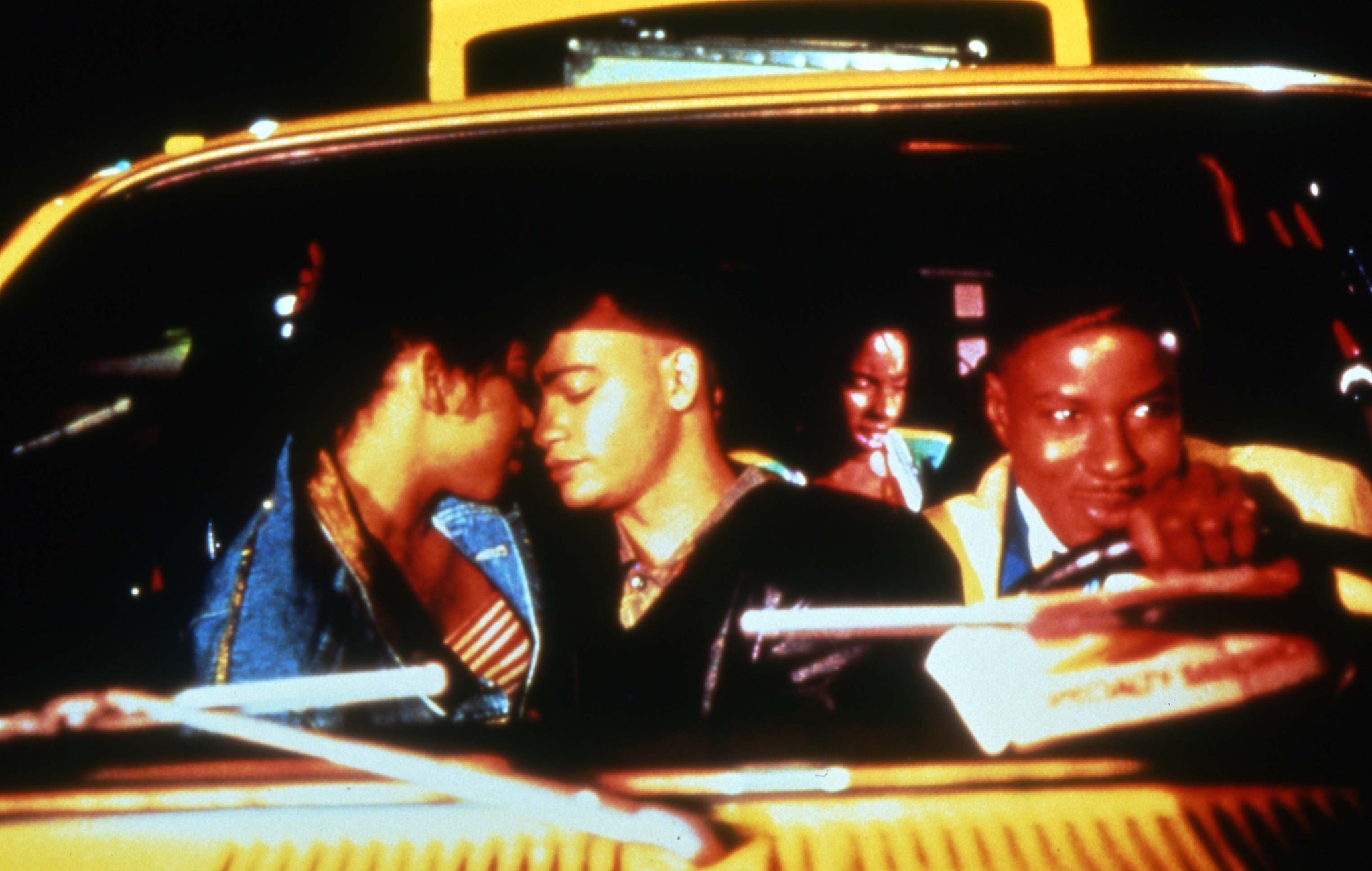 Tisha Campbell, A.J. Johnson, Christopher Martin, and Christopher Reid in House Party (1990)