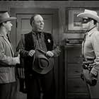Clayton Moore, John Doucette, and Charles Watts in The Lone Ranger (1949)