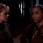 Richard Biggs and Marjorie Monaghan in Babylon 5 (1993)