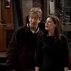 Andy Dick and Maura Tierney in NewsRadio (1995)