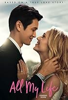 Harry Shum Jr. and Jessica Rothe in All My Life (2020)