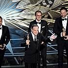 Robert Legato, Dan Lemmon, Adam Valdez, and Andrew R. Jones at an event for The Oscars (2017)