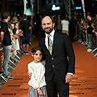 Will Keen and Dafne Keen at an event for The Refugees (2014)