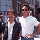 Mark Hamill and Dean Cain at an event for The Amazing Panda Adventure (1995)