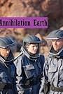 Luke Goss, Serah Henesey, and Louise Cliffe in Annihilation Earth (2009)