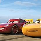Owen Wilson and Cristela Alonzo in Cars 3 (2017)